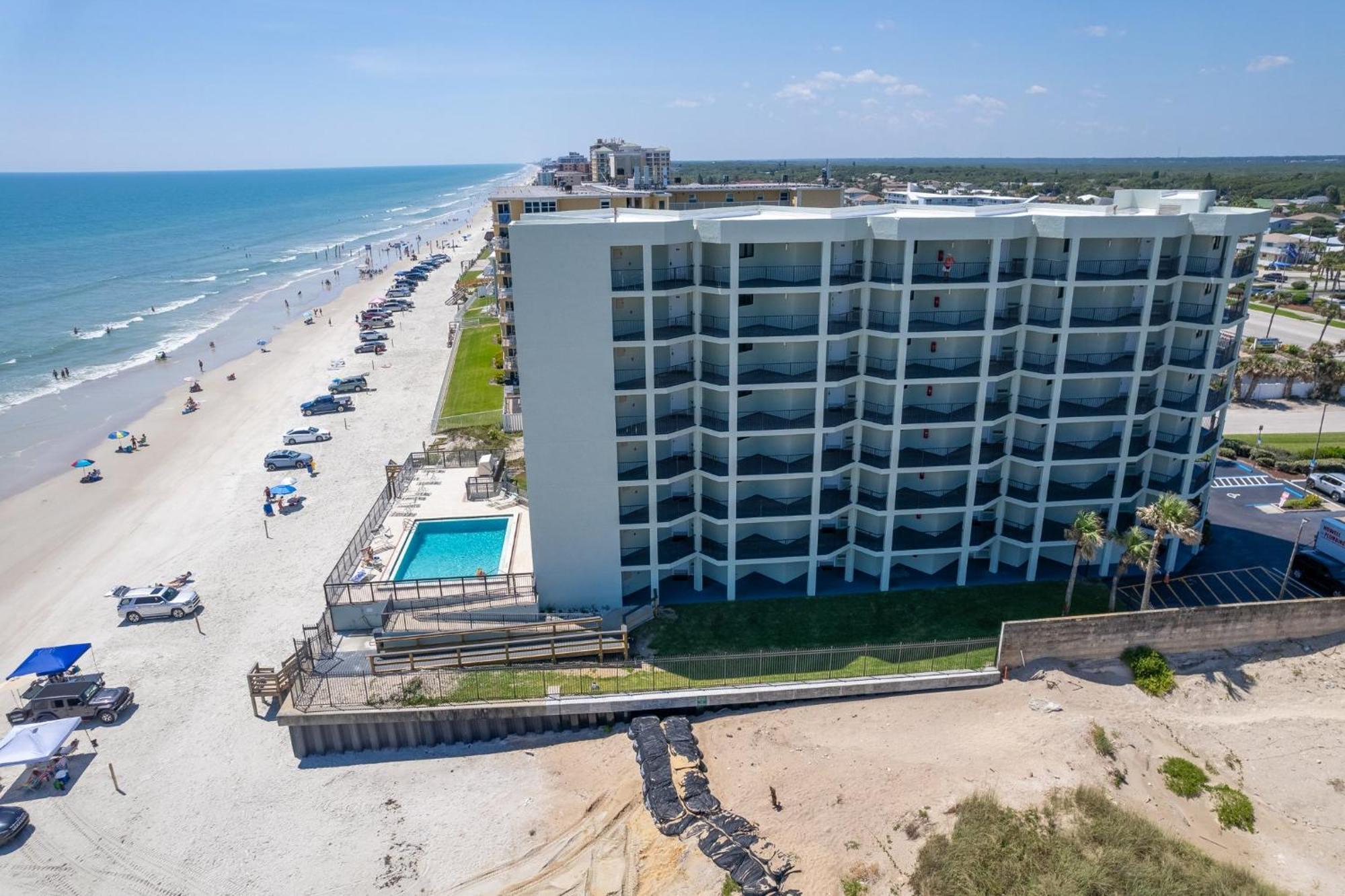 ניו סמירנה ביץ' Ocean View With A Beachfront Pool At Ocean Trillium Condo ~ 702 מראה חיצוני תמונה