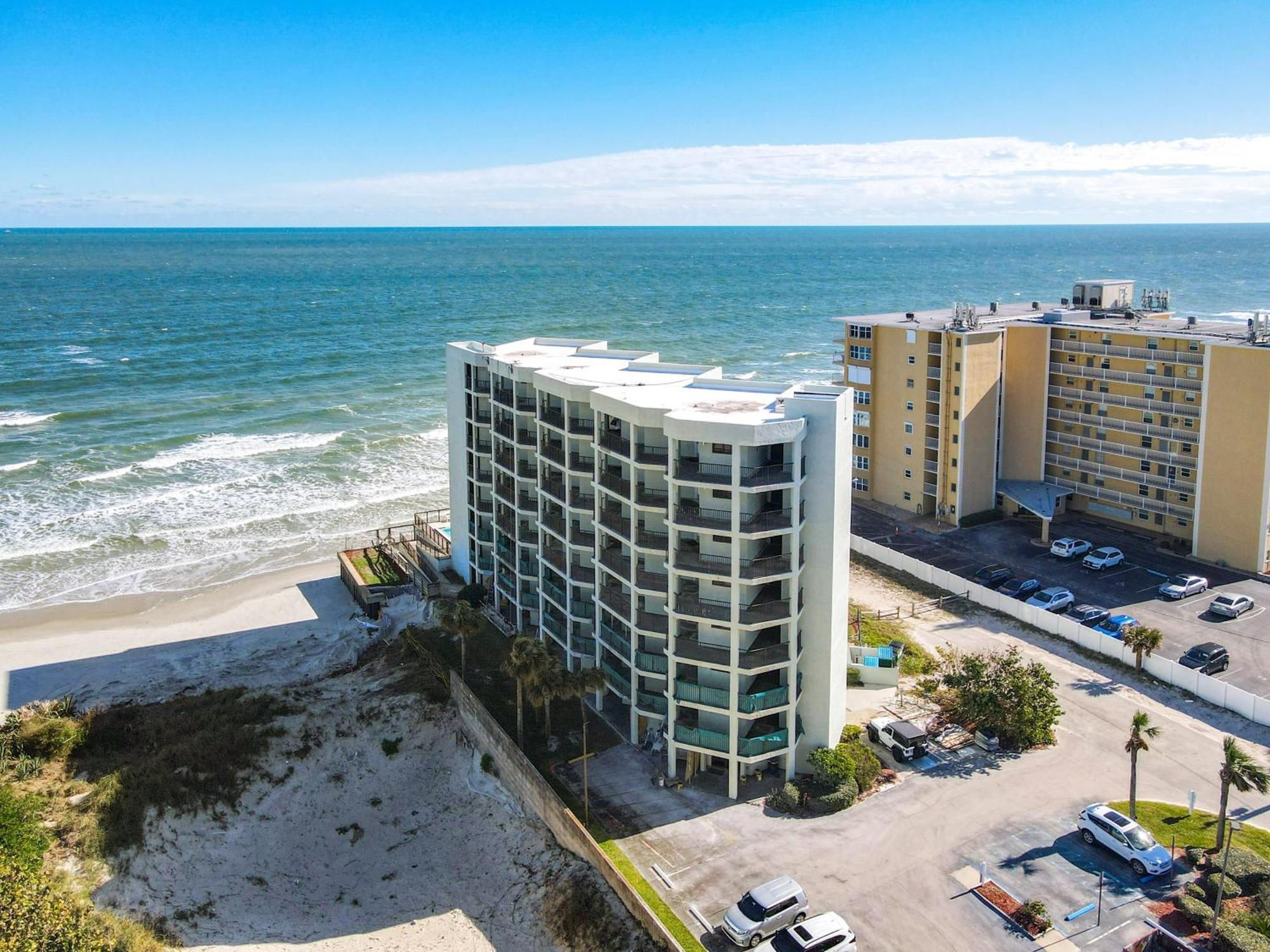 ניו סמירנה ביץ' Ocean View With A Beachfront Pool At Ocean Trillium Condo ~ 702 מראה חיצוני תמונה