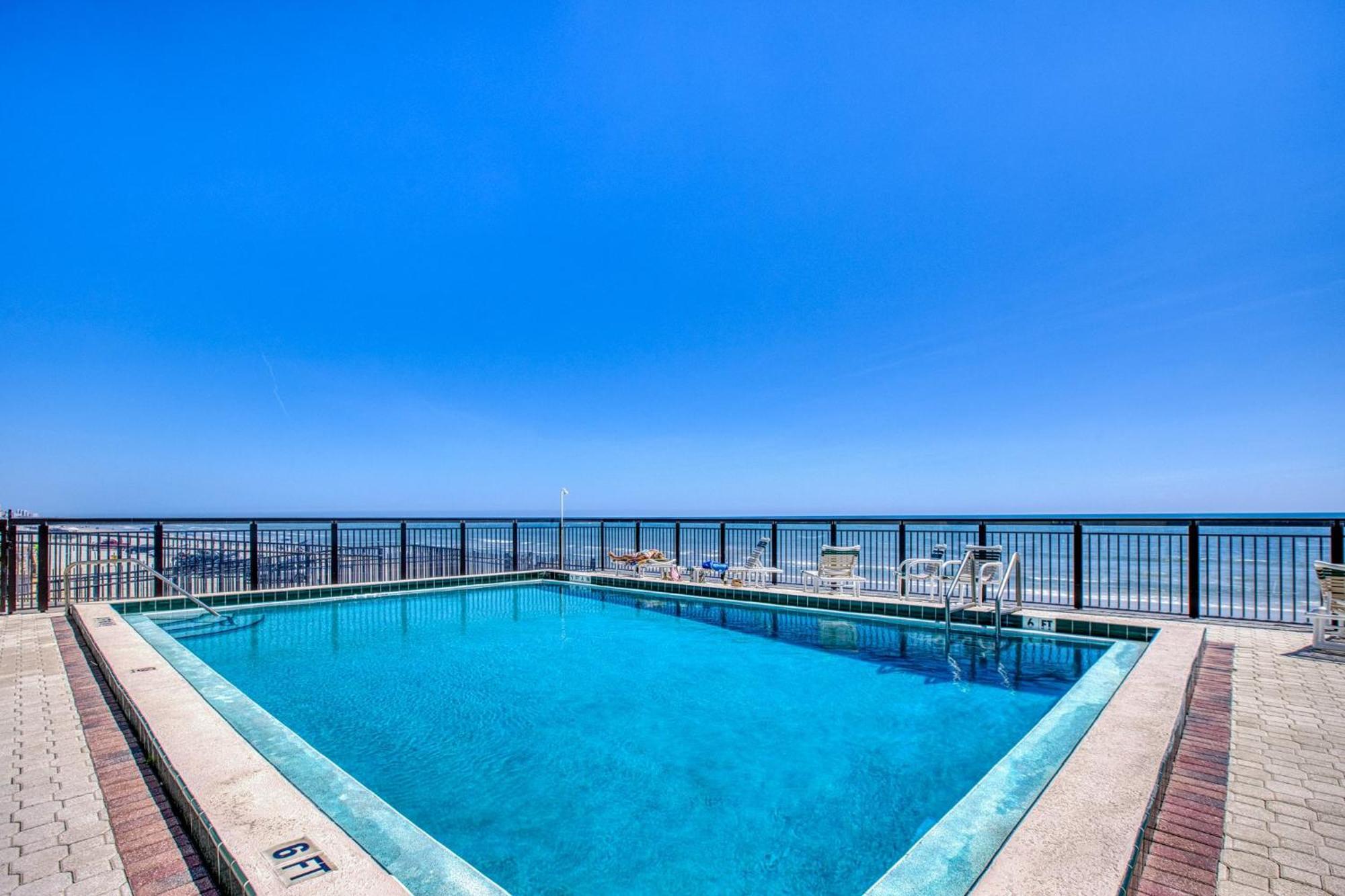 ניו סמירנה ביץ' Ocean View With A Beachfront Pool At Ocean Trillium Condo ~ 702 מראה חיצוני תמונה