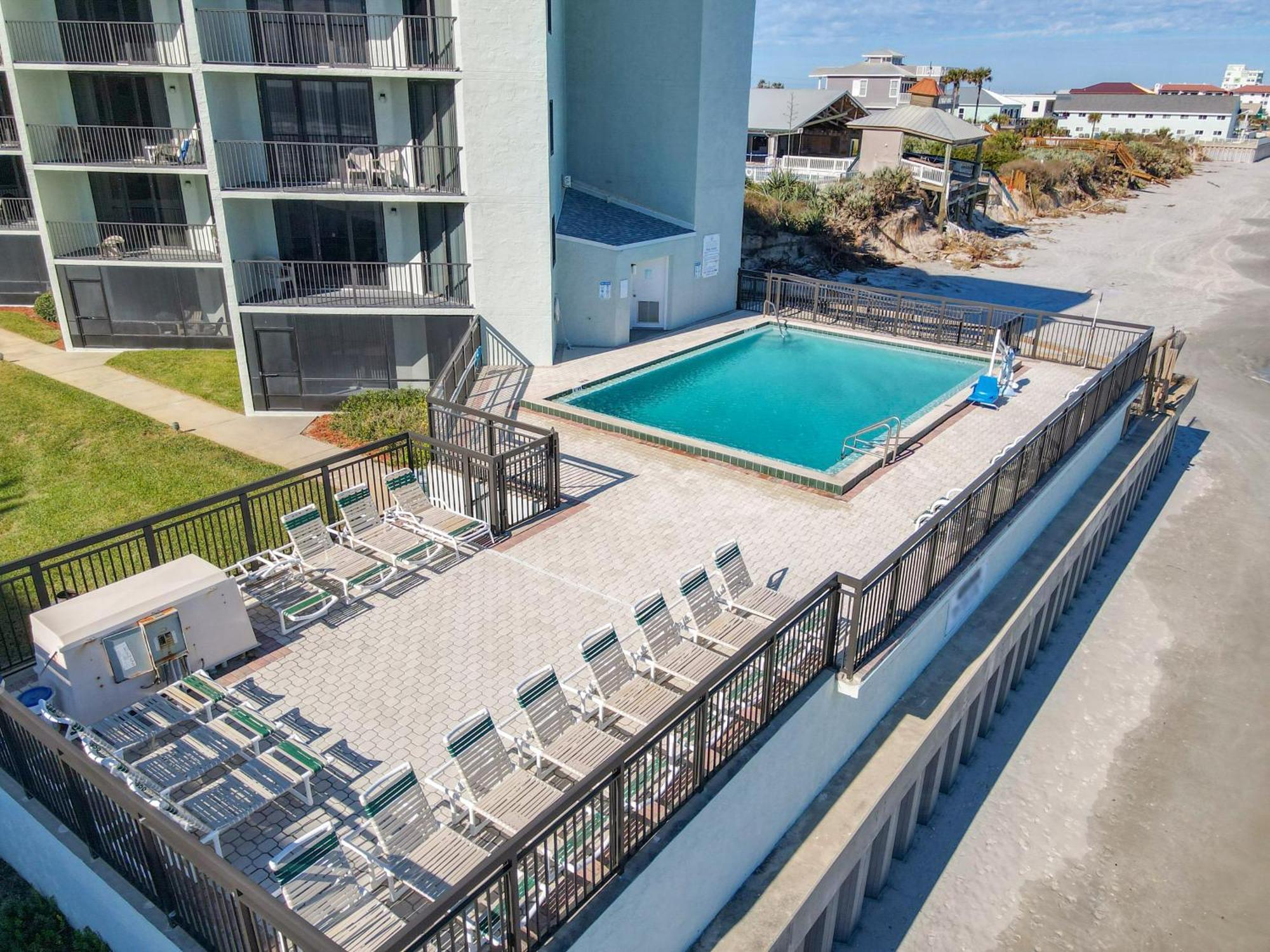 ניו סמירנה ביץ' Ocean View With A Beachfront Pool At Ocean Trillium Condo ~ 702 מראה חיצוני תמונה