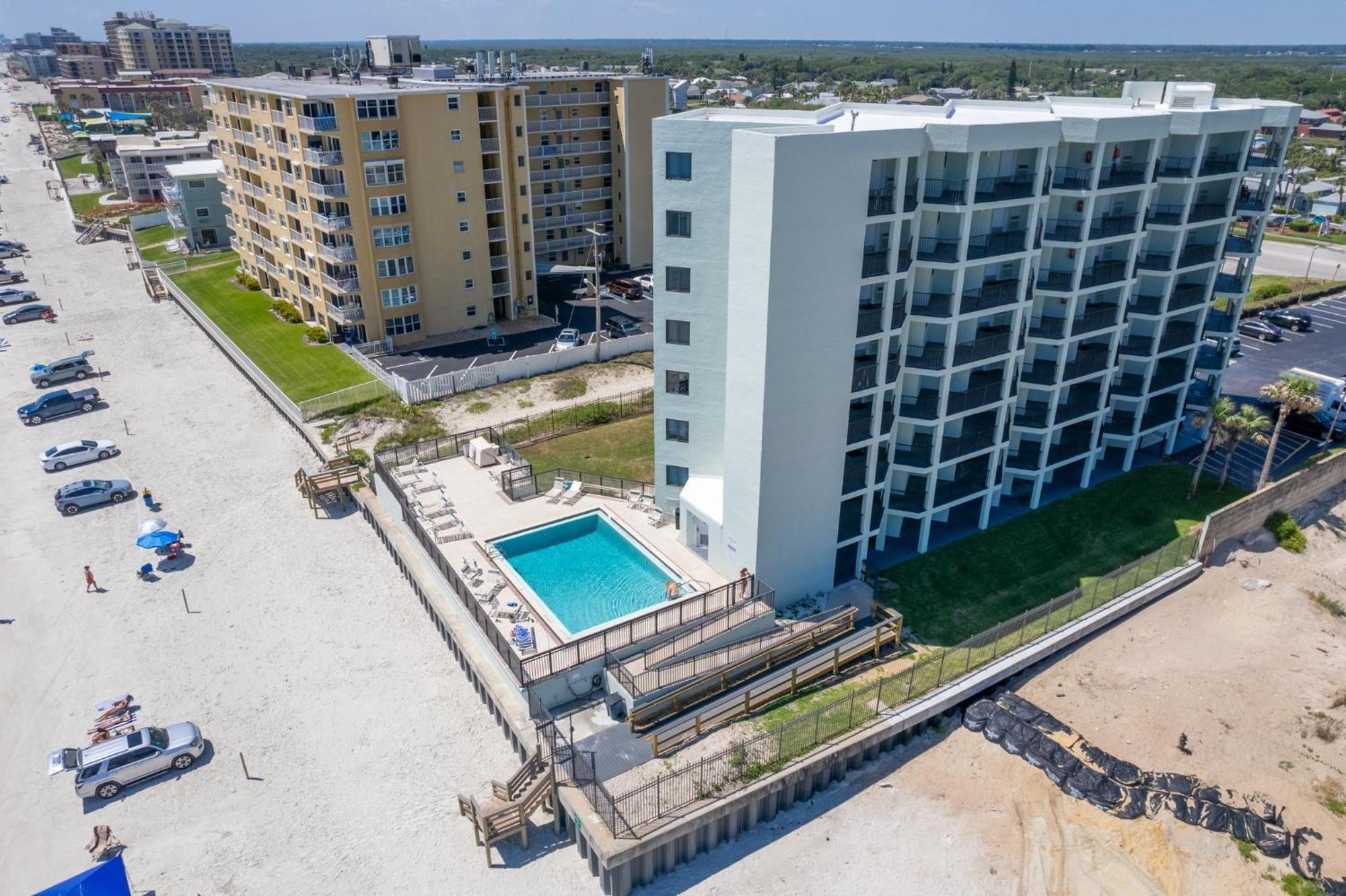 ניו סמירנה ביץ' Ocean View With A Beachfront Pool At Ocean Trillium Condo ~ 702 מראה חיצוני תמונה